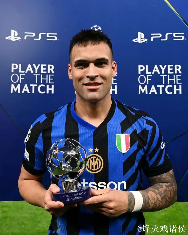 劳塔罗2025年12场欧冠进12球，欧冠主场连续5场